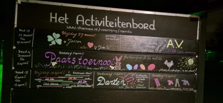 Start activiteiten
